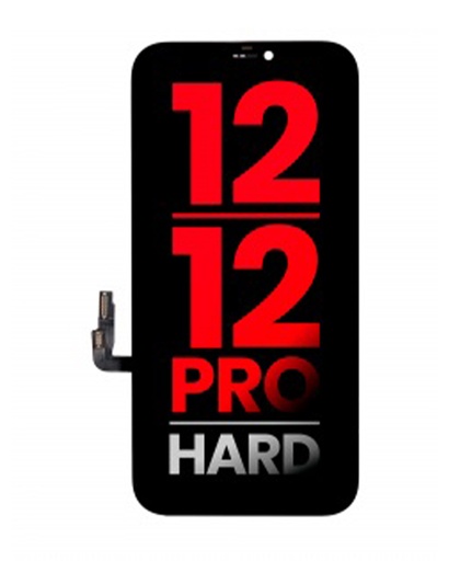 [107085042469] Bloc écran OLED compatible pour iPhone 12/ 12 Pro - Hard Oled (Aftermarket Plus)