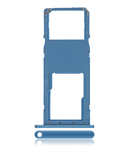 [107082101127] Tiroir SIM compatible Samsung Galaxy A11 A115 2020 - Bleu