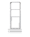 Tiroir Double SIM pour SAMSUNG A11 A115 2020 - Blanc
