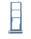 Tiroir Double SIM pour SAMSUNG A11 A115 2020 - Bleu