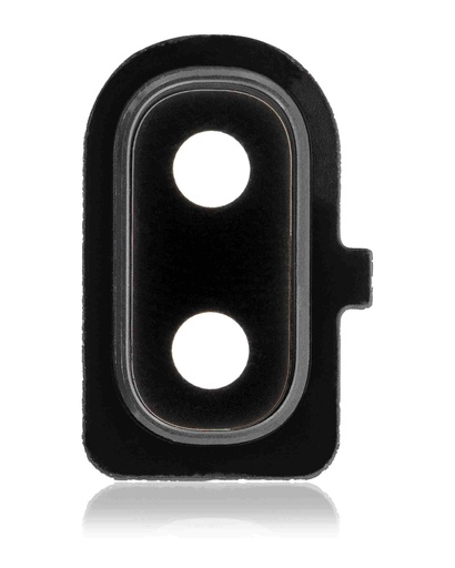 [107082020926] Lentille caméra arrière avec anneau compatible SAMSUNG A10e - A102 2019 - Noir