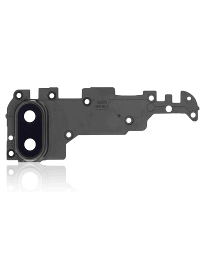 Lentille caméra arrière avec support pour SAMSUNG A10s - A107 2019 - Noir