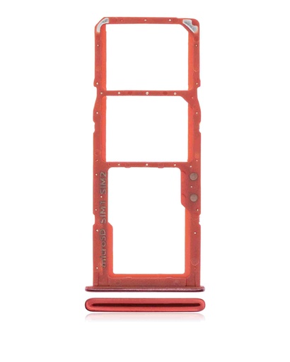 Tiroir Double SIM pour SAMSUNG A71 - A715 2020 - Rouge