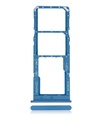 Tiroir Double SIM pour SAMSUNG A12 A125 2020 - Bleu