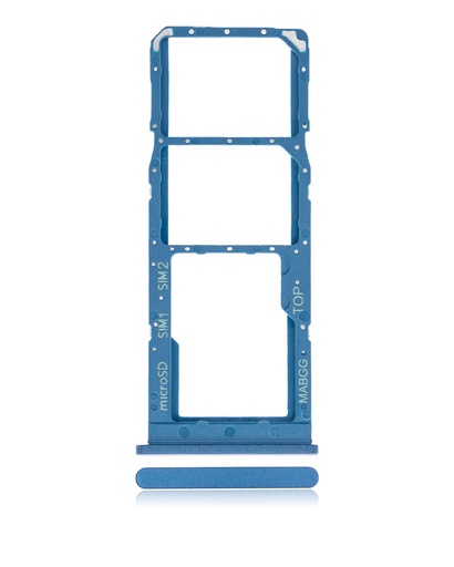 Tiroir Double SIM pour SAMSUNG A12 A125 2020 - Bleu