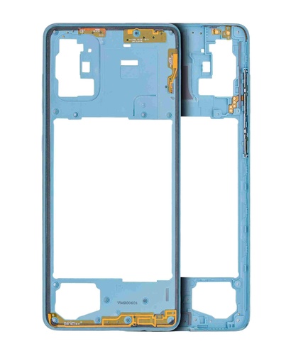 Châssis central pour SAMSUNG A71 - A715 2020 - Prism Crush Blue