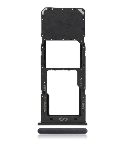 Tiroir SIM pour SAMSUNG A12 A125 2020 - Noir