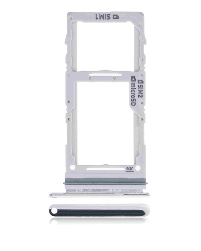 Tiroir Double SIM pour SAMSUNG A71 5G - A716 2020 - Prism Cube Silver