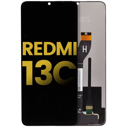 [107082081701] Bloc écran LCD sans châssis compatible Xiaomi Redmi 13C - Xiaomi Poco C65 - Reconditionné - Toutes couleurs