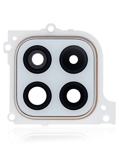 Lentille caméra arrière avec support pour SAMSUNG A22 5G - A226 2021 - Blanc