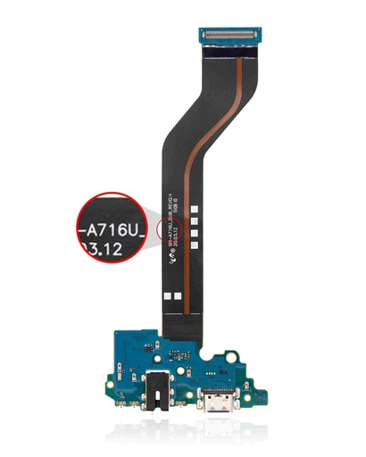 Connecteur de charge avec prise Jack pour SAMSUNG A71 5G - A716U 2020