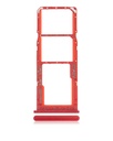 Tiroir Double SIM pour SAMSUNG A21S A217 2020 - Rouge