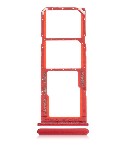 Tiroir Double SIM pour SAMSUNG A21S A217 2020 - Rouge