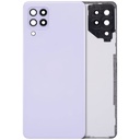 Vitre arrière avec lentille caméra arrière compatible Samsung Galaxy A22 4G A225 2021 - Aftermarket Plus - Violet