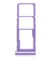 Tiroir Double SIM pour SAMSUNG A21 A215 2020 - Purple
