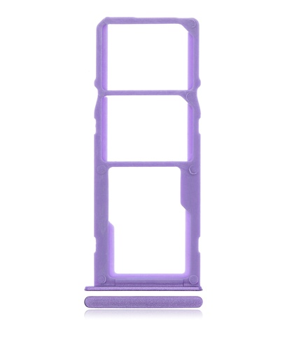 Tiroir Double SIM pour SAMSUNG A21 A215 2020 - Purple