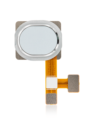 Lecteur d'empreintes digitales avec nappe pour SAMSUNG A21 A215 2020 - Blanc