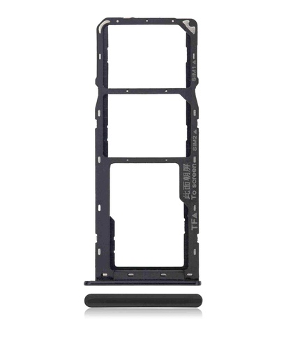 Tiroir Double SIM pour SAMSUNG A10s - A107 2019 et A20s - A207 2019 - Noir