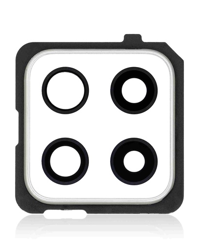 Lentille caméra arrière avec anneau pour SAMSUNG A42 5G - A426 2020 - Prism Dot White