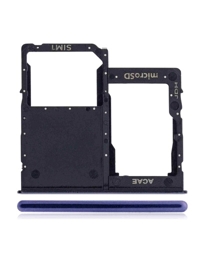Tiroir SIM pour SAMSUNG A41 - A415 2020 - Prism Crush Black