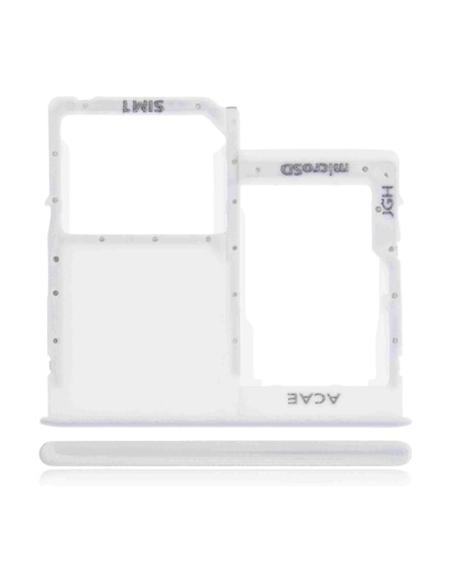 Tiroir SIM pour SAMSUNG A41 - A415 2020 - Prism Crush Silver