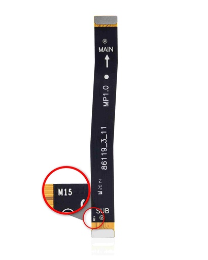 [107082074146] Nappe carte mère compatible SAMSUNG A20s - A207 2019 - M15