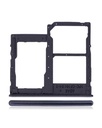 Tiroir Double SIM pour SAMSUNG A41 - A415 2020 - Prism Crush Black