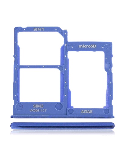 Tiroir Double SIM pour SAMSUNG A41 - A415 2020 - Prism Crush Blue
