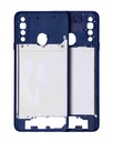 Châssis central pour SAMSUNG A20s - A207 2019 - Bleu