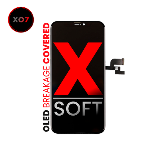 Bloc écran OLED pour iPhone X - XO7 - Soft