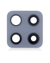 Lot de 10 lentilles caméra arrière - Verre seul avec adhésif - pour SAMSUNG A42 5G - A426 2020 - Prism Dot Gray