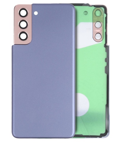 Vitre arrière avec lentille caméra pour SAMSUNG S21 5G - Sans logo - Aftermarket Plus - Phantom Violet