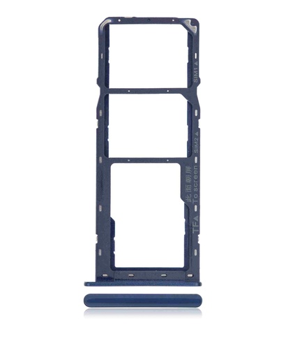 Tiroir Double SIM pour SAMSUNG A10s - A107 2019 et A20s - A207 2019 - Bleu
