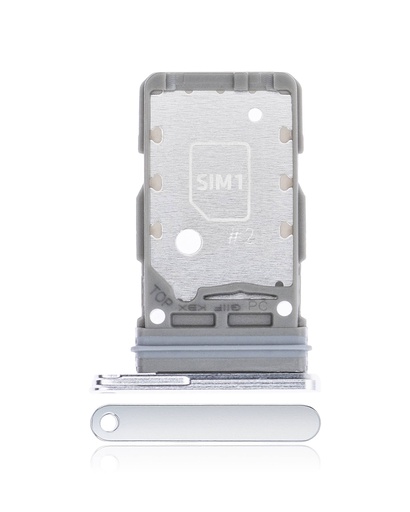 Tiroir Double SIM pour SAMSUNG S21 Plus - Phantom Silver