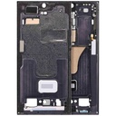 Châssis central pour SAMSUNG S23 Ultra 5G - Version Internationale - Phantom Black