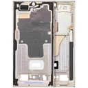 Châssis central pour SAMSUNG S23 Ultra 5G - Version Internationale - Crème