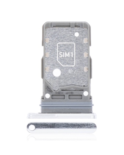 Tiroir Double SIM pour SAMSUNG S21 5G - Phantom White