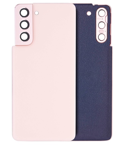 Vitre arrière avec lentille caméra pour SAMSUNG S21 5G - Sans Logo - Aftermarket Plus - Phantom Pink