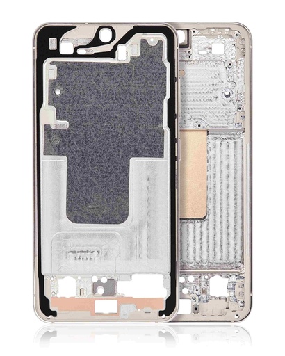 Châssis central pour SAMSUNG S23 5G - Version Internationale - Crème