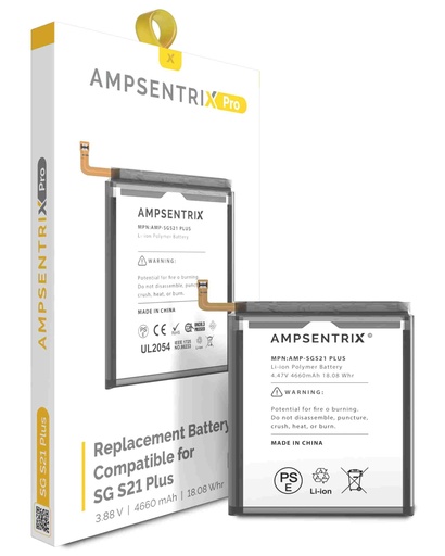 Batterie pour SAMSUNG S21 Plus - AmpSentrix Pro