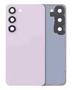 Vitre arrière avec lentille caméra pour SAMSUNG S23 5G - Sans logo - Aftermarket Plus - Lavande