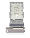 Tiroir Double SIM pour SAMSUNG S23 5G et S23 Plus 5G - Crème