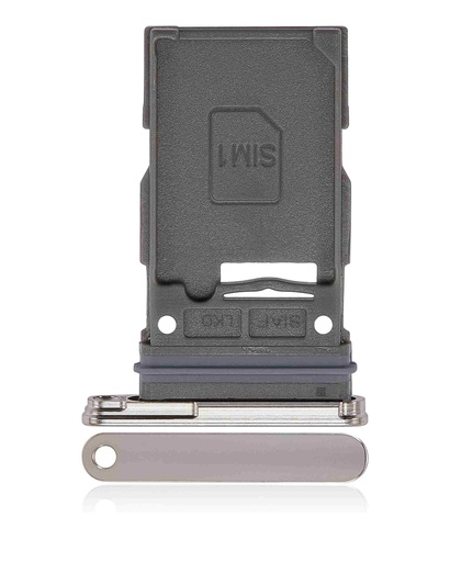 Tiroir SIM pour SAMSUNG S23 5G et S23 Plus 5G - Crème