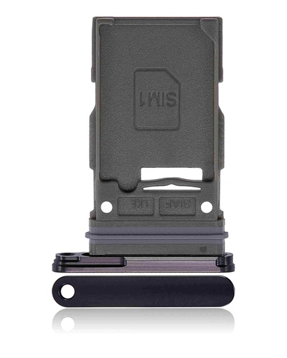 [107082136730] Tiroir SIM compatible SAMSUNG S23 5G et S23 Plus 5G - Phantom Black