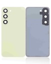 Vitre arrière avec lentille caméra pour SAMSUNG S23 5G - Sans logo - Aftermarket Plus - Citron Vert