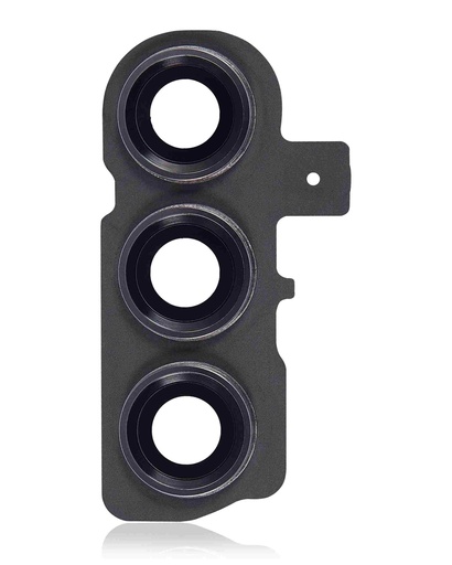 [107070809035] Lentille caméra arrière avec anneau compatible SAMSUNG S23 5G et S23 Plus 5G - Phantom Black