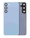 Vitre arrière avec lentille caméra pour SAMSUNG S23 Plus 5G - Sans logo - Aftermarket Plus - Bleu