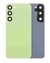 Vitre arrière avec lentille caméra pour SAMSUNG S23 Plus 5G - Sans logo - Aftermarket Plus - Citron Vert
