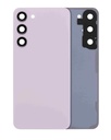Vitre arrière avec lentille caméra pour SAMSUNG S23 Plus 5G - Sans logo - Aftermarket Plus - Lavande