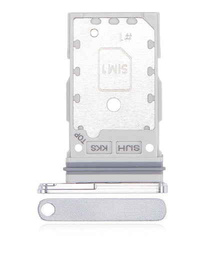 Tiroir Double SIM pour SAMSUNG S22 Ultra - Blanc